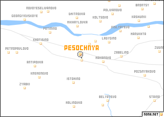 map of Pesochnya