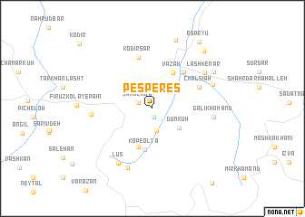 map of Pesperes