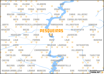 map of Pesqueiras