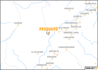 map of Pesquero