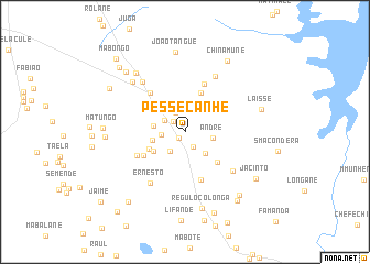 map of Pessecanhe