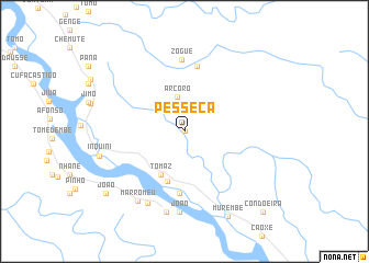 map of Pesseca