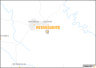 map of Pessegueiro