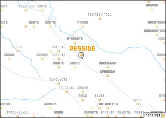 map of Pessidé