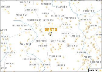 map of Pestá