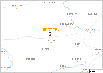 map of Pestery