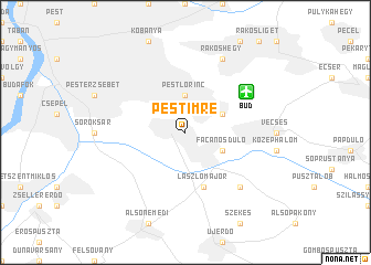 map of Pestimre
