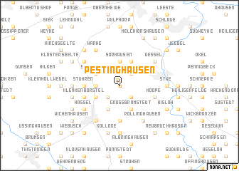map of Pestinghausen
