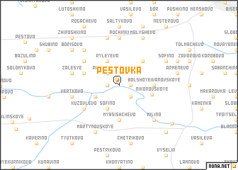 map of Pestovka