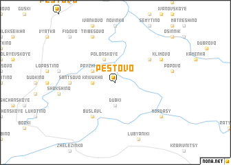 map of Pestovo