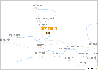 map of Pestovo