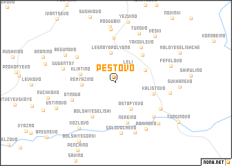 map of Pestovo