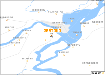 map of Pestovo