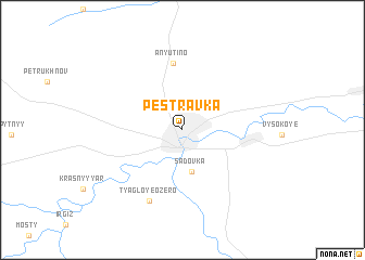 map of Pestravka