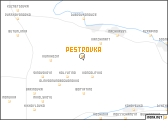 map of Pestrovka