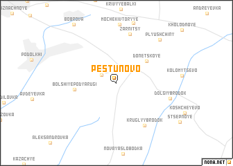 map of Pestunovo