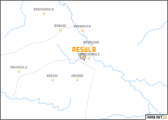 map of Pesula