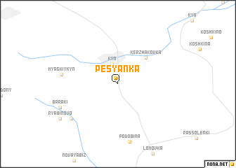 map of Pes\