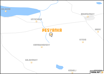 map of Pes\