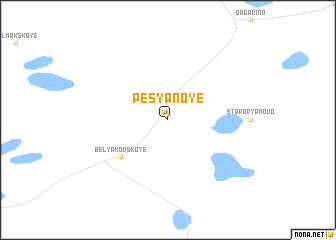 map of Pes\