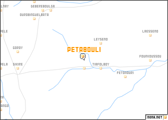 map of Pétabouli