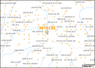 map of Petacas