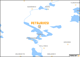 Petäjävesi (Finland) map - nona.net