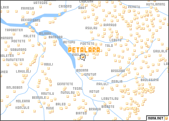 map of Petalara