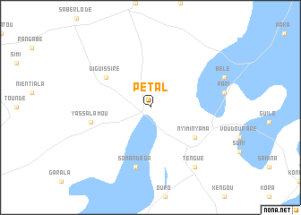 map of Petal