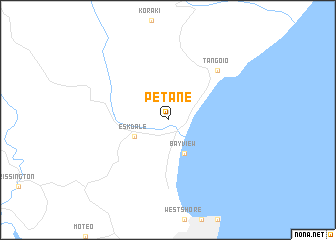 map of Petane