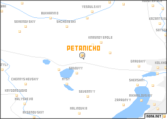 map of Petanicho