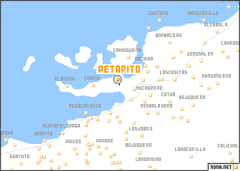 map of Petarito