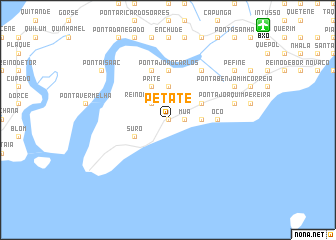 map of Petate