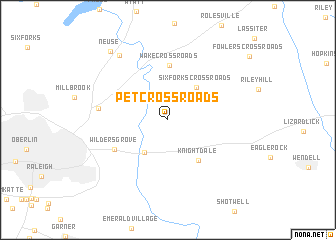 map of Pet Crossroads