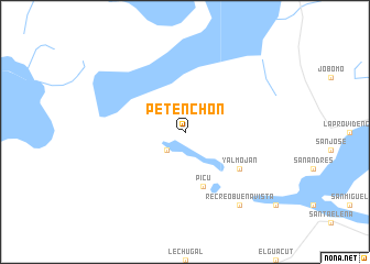 map of Petenchón