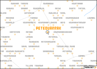 map of Pété Ouarrak