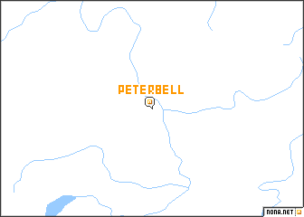 map of Peterbell