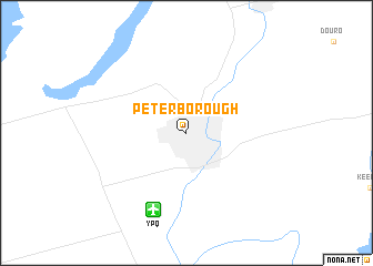 map of Peterborough