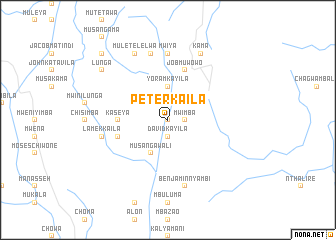 map of Peter Kaila
