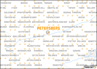 map of Petersberg