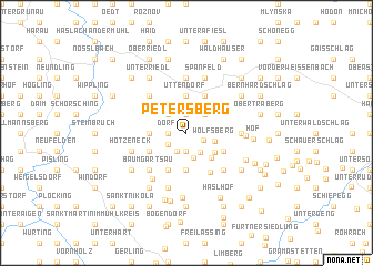 map of Petersberg