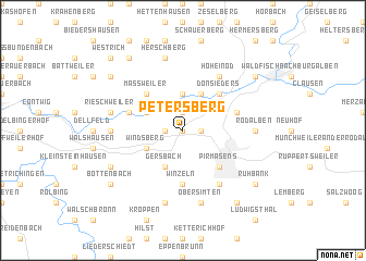 map of Petersberg