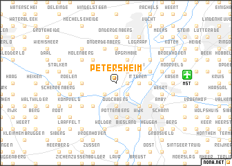 map of Petersheim