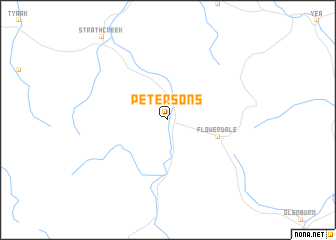 map of Petersons