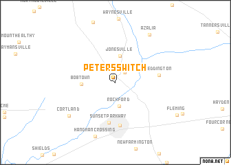 map of Peters Switch