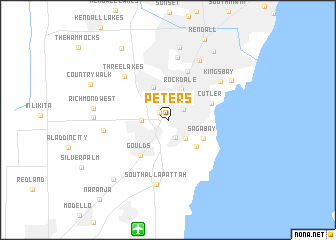 map of Peters