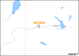 map of Peters