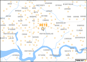 map of Pete