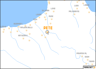 map of Pete