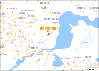 map of Pethabug